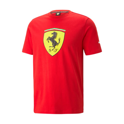 ferrari race big shield the color red